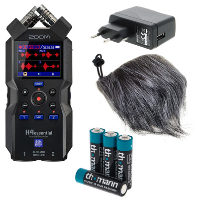 Zoom H4essential Bundle portatīvais audio ierakstītājs