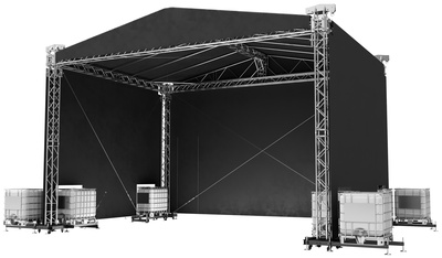 Global Truss DPR8x6 Double Pitch Roof 8x6m