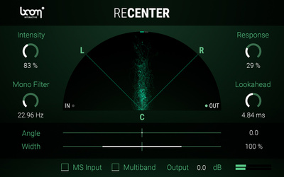BOOM Library Recenter audio spraudnis