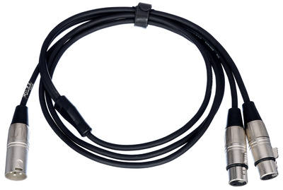 the sssnake Y-Patch FFM 1.8m Y-adaptera kabelis