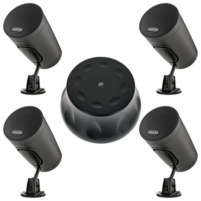 Sirus Landscape Bundle S Black instalācijas skaļruņu komplekts