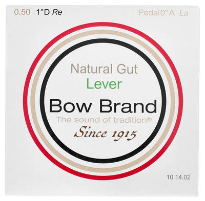 Bow Brand NG 1st D Gut Harp String No.2