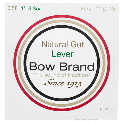 Bow Brand NG 1st G Gut Harp String No.6