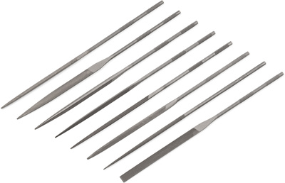 Uo-Chikyu Precision Needle File 8pc Set vīļu komplekts