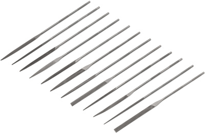 Uo-Chikyu Precision Needle File 12pc Set vīļu komplekts