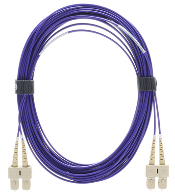 pro snake LWL MADI SC Duplex OM4 10m MADI optiskais patch kabelis