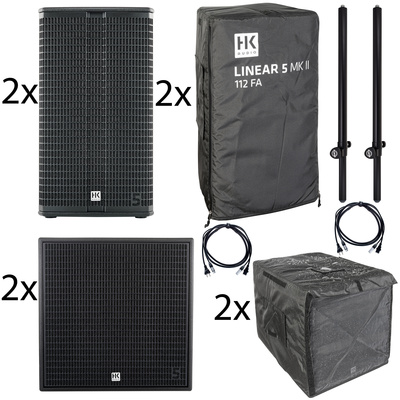 HK Audio L5 MKII 112/118 Power Bundle