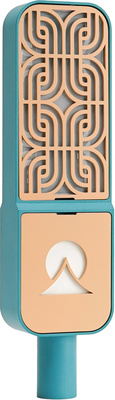 Ohma World Motif Teal & Apricot lielās diafragmas kondensatora mikrofons