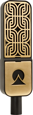 Ohma World Motif Condenser Black & Brass lielas membrānas kondensatormikrofons
