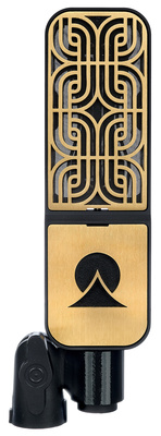 Ohma World Motif Ribbon Black & Brass