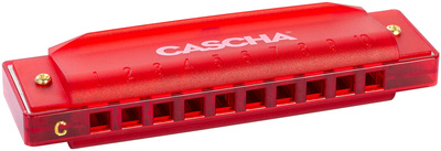 Cascha HH-2273 Fun Blues Harp Red diatoniskā mutes harmonika