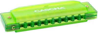 Cascha HH-2274 Fun Blues Harp Green diatoniskā harmonika