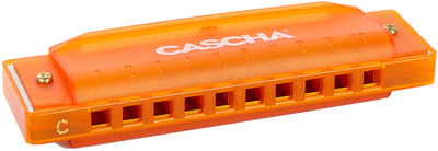 Cascha HH-2276 Fun Blues Harp Orange diatoniskā harmonika