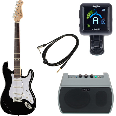 Harley Benton JAMster ST Bundle elektriskās ģitāras komplekts