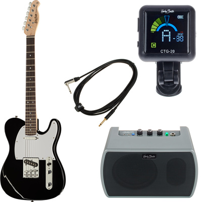 Harley Benton JAMster TE Bundle elektriskās ģitāras komplekts