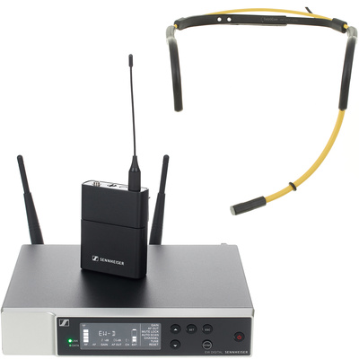 Sennheiser EW-D HT 747 S1-7 Bundle bezvadu mikrofona sistēma ar galvas mikrofonu