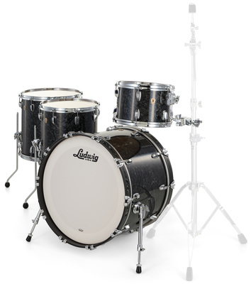Ludwig Classic Maple 4pcs Ebony Pearl bungu korpusu komplekts