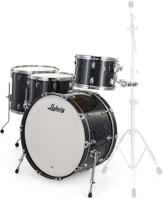 Ludwig Classic Maple 4pcs 24" Ebony P