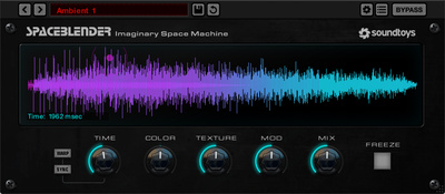 Soundtoys SpaceBlender reverba spraudnis