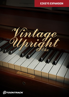 Toontrack EKX Vintage Upright skaņu bibliotēka