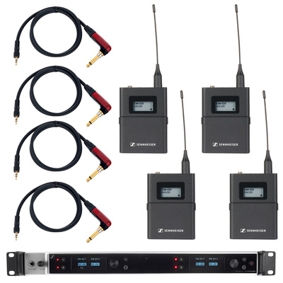 Sennheiser EW-DX 4 Dante CI S2-10 Set bezvadu instrumentu sistēma