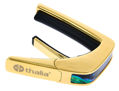Thalia Capo Shell Collet.Blue Abalone Gold