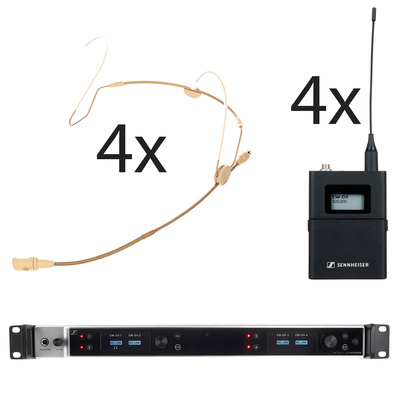 Sennheiser EW-DX 4x HSP 4 Lemo R1-9 Set bezvadu austiņu mikrofona sistēma
