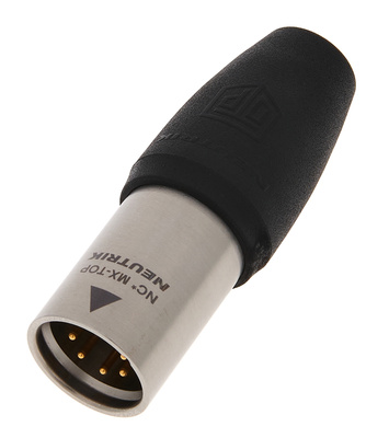 Neutrik NC5MX1-TOP 5 kontaktu XLR vīrišķais kabeļa savienotājs