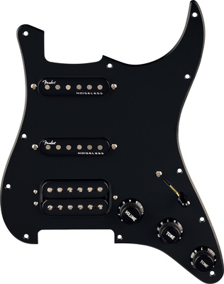 Fender Pre Wired Pickguard HSS BK iepriekš vadu pickguard