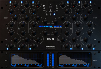 Plugin Alliance Black Box Analog Design HG-Q ekvalaizera spraudnis