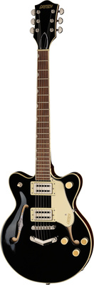 Gretsch G2655 STRML CB JR DC BLK pusakustiskā elektriskā ģitāra