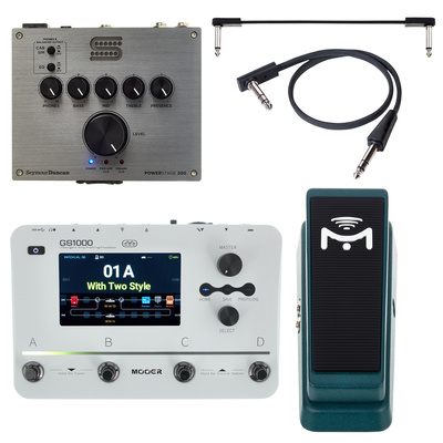 Mooer GS1000 Amp Profiling Bundle elektriskās ģitāras multiefektu pedālis