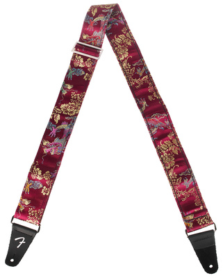 Fender Satin Dragon Strap Wine
