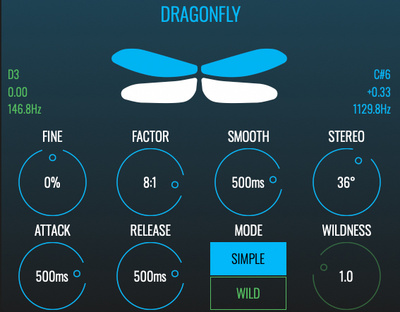BLEASS Dragonfly tremolo spraudnis