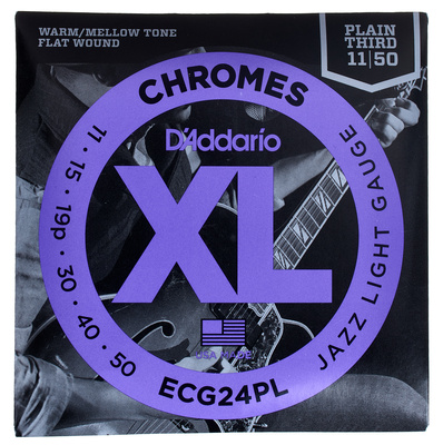 Daddario ECG24PL Chromes elektriskās ģitāras stīgu komplekts