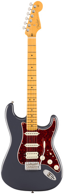 Fender Am Pro Clsc Strat HSS MN FBLK elektriskā ģitāra