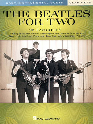 Hal Leonard The Beatles For Two Clarinets dziesmu grāmata klarnetei
