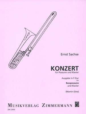 Zimmermann Verlag Sachse Concert F-Dur