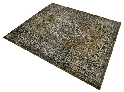 Vintage Drum Rug Green