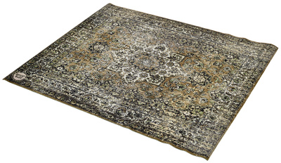 Drum N Base Club Rug Green bungu paklājs