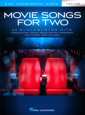 Hal Leonard Movie Songs For Two Cellos