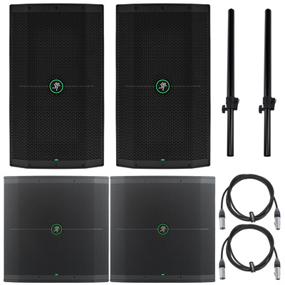 Mackie Thump 210/115s Power Bundle PA sistēmas komplekts