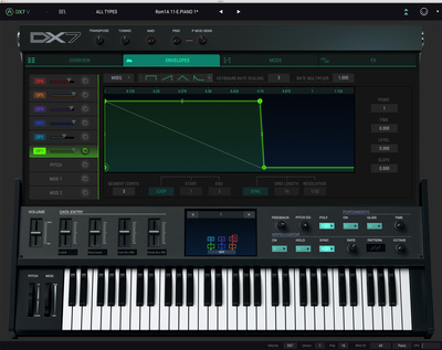 Arturia DX7 V virtuālais sintezators