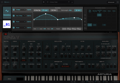 Arturia OP-Xa V virtuālais sintezators