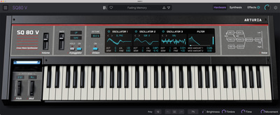 Arturia SQ80 V virtuālais sintezators