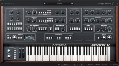 Arturia Synthx V virtuālais sintezators