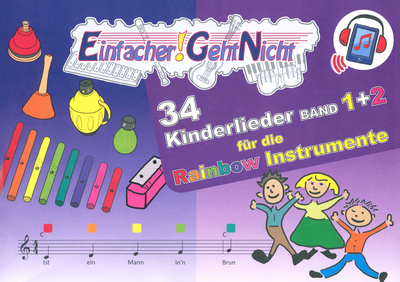 34 Kinderlieder Rainbow