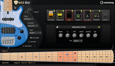 Steinberg Electric Bass virtuālais instruments