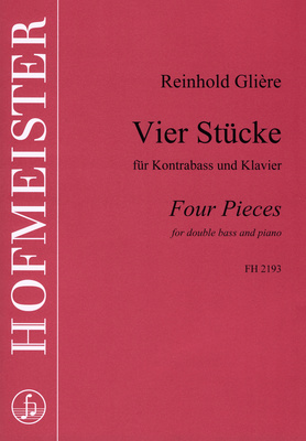 Friedrich Hofmeister Verlag Glière 4 Stücke op. 32