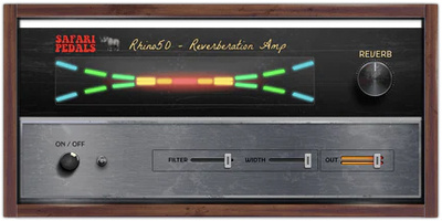 Safari Pedals Rhino Reverb reverb spraudnis